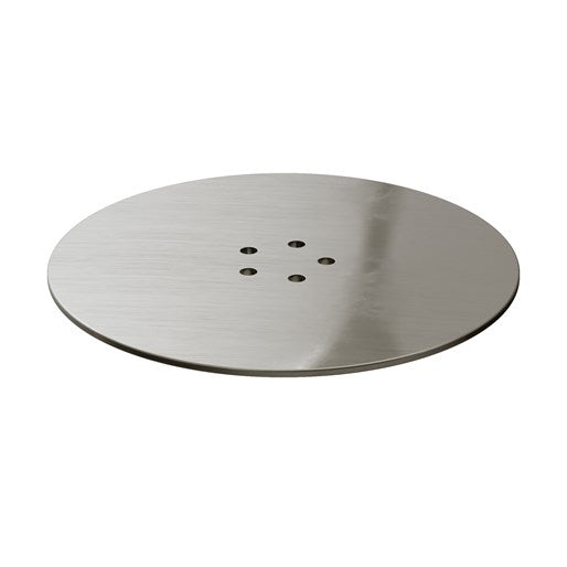 Viva Brushed Nickel Metal Shower Trap Dome