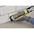 Everbuild EB25 silicone adhesive white,clear,grey and anthracite