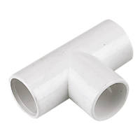 Floplast 21.5mm overflow Tee